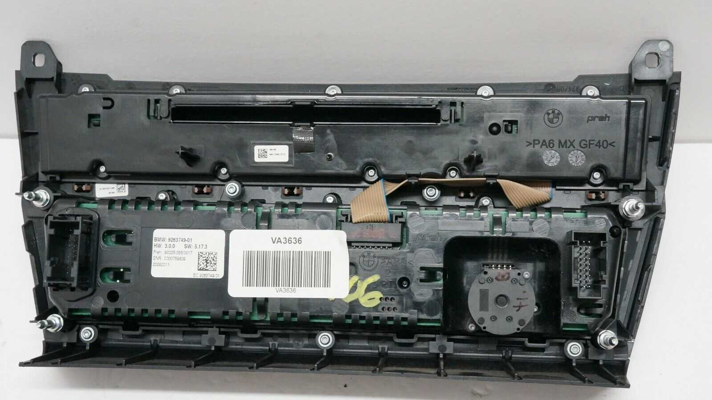 **READ** 11-16 BMW 528 Heat A/C Temperature Control Unit OEM 9263749-01 - Alshned Auto Parts