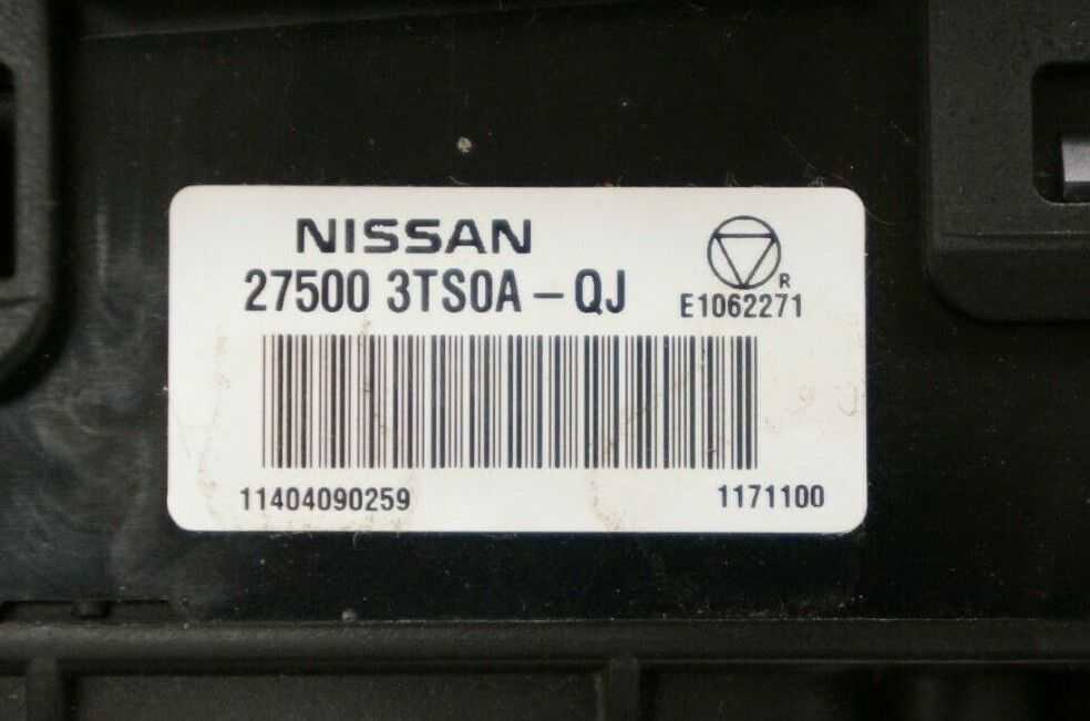 13-15 Nissan Altima Automatic Heater AC Temp Control Unit OEM 27500 3TS0A-QJ Alshned Auto Parts