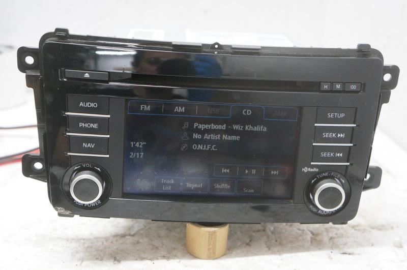 2013-2014 Mazda CX-9 AM FM CD Radio Receiver TK22 66 DV0A OEM - Alshned Auto Parts