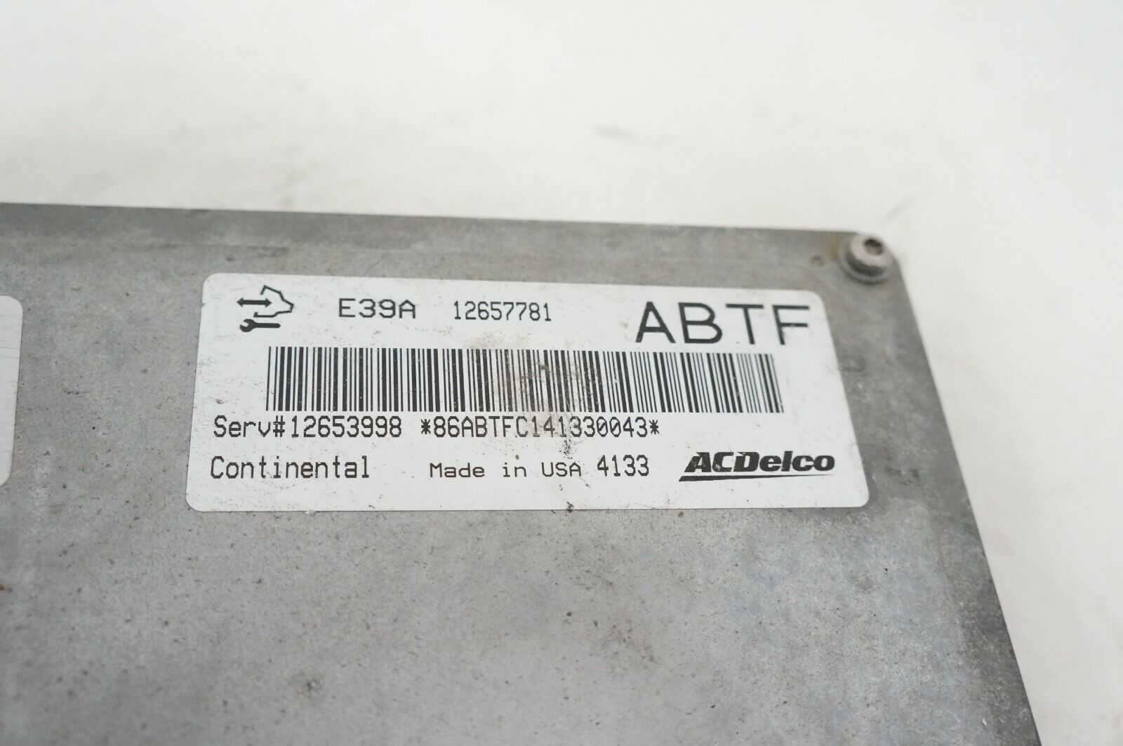 2015 Chevrolet Equinox Engine Computer Control Module ECU 12653998 OEM VA349 - Alshned Auto Parts