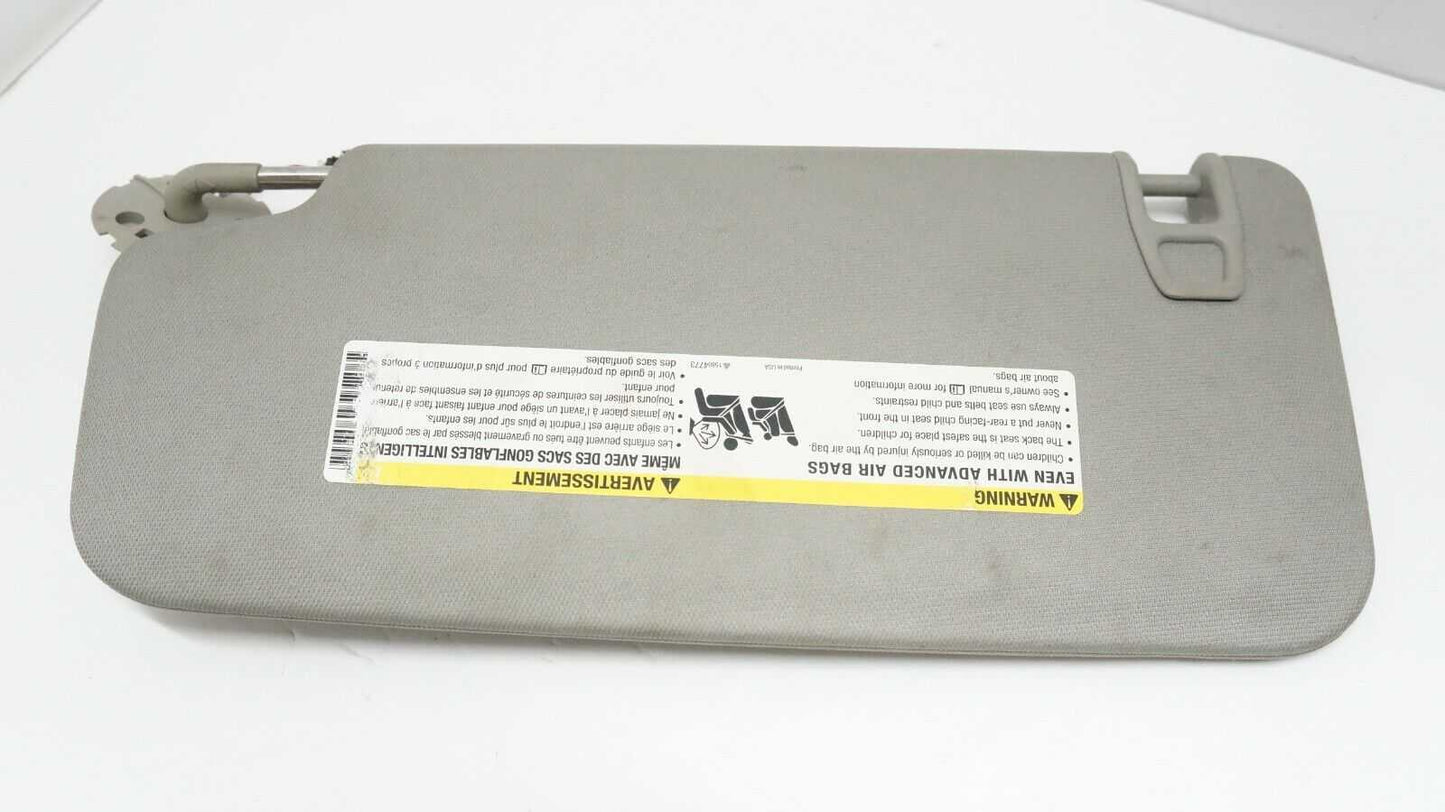 10-17 Chevrolet Equinox passenger Right Side Sun Visor (Beige) OEM 23234082 - Alshned Auto Parts