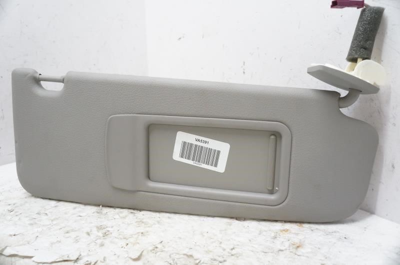 2013 BMW 528i Passenger Right Sun Visor Vinyl Gray 51-16-7-322-292 OEM - Alshned Auto Parts