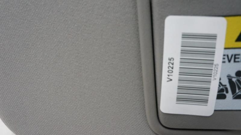 2010-2011 Honda Accord Passenger Right Sun Visor Gray 83230-TA5-A51ZA OEM - Alshned Auto Parts