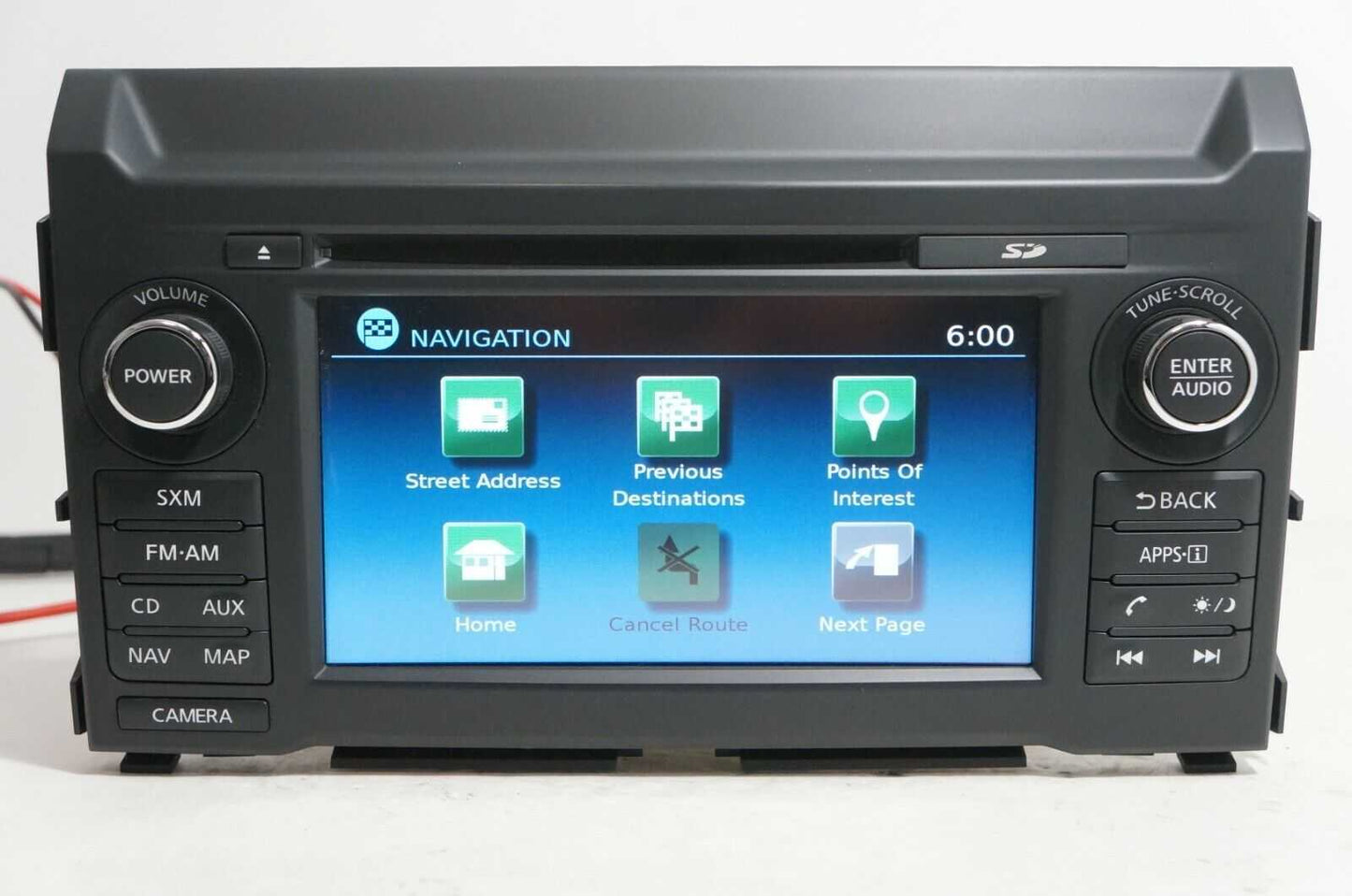 *READ* 17-19 Nissan Titan Radio CD Navigation GPS Phone Display OEM 25915EZ22B - Alshned Auto Parts