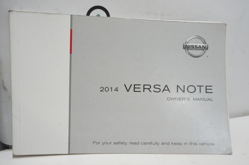 2014 Nissan Versa Owner's Manual with case - Alshned Auto Parts