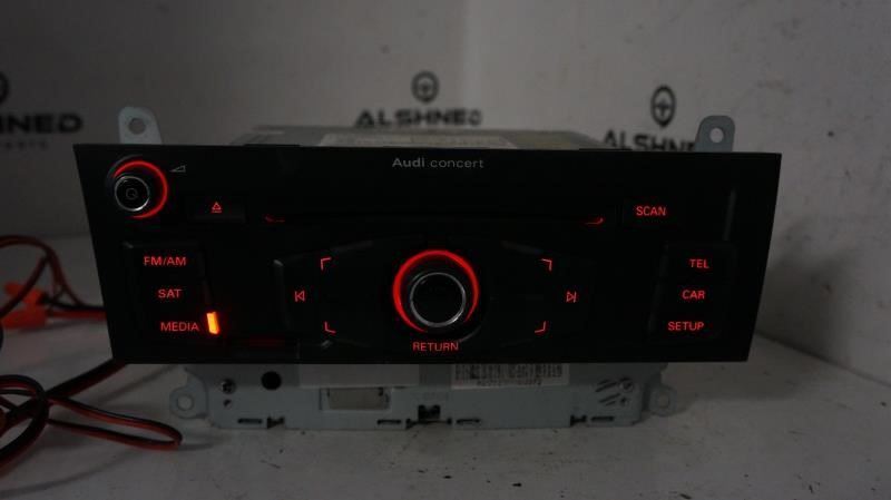 2010 Audi A4 AM FM CD MP3 Radio Receiver 8T1035186R OEM - Alshned Auto Parts