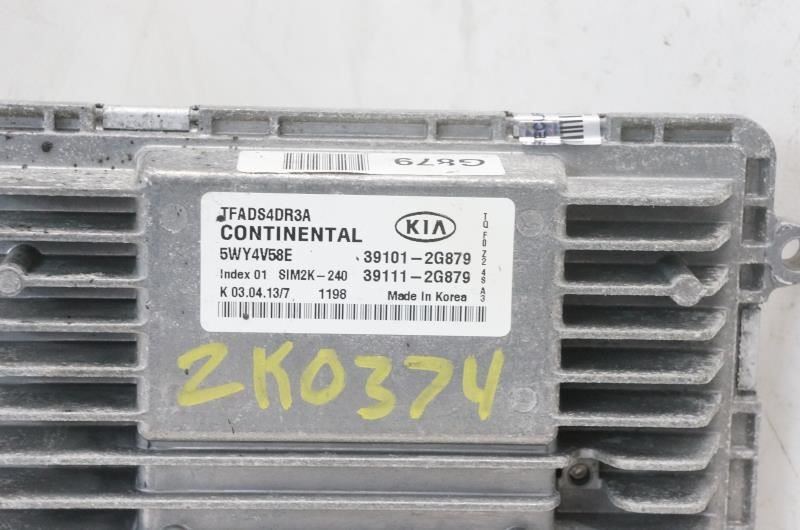 2011-2013 Kia Optima Engine Computer Control Module ECU ECM 39101-2G879 OEM - Alshned Auto Parts