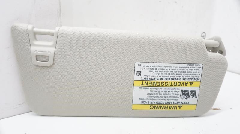 2015-2019 Subaru Legacy Driver Left Sun Visor Gray 92011AL15AME OEM - Alshned Auto Parts