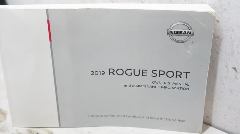 2019 Nissan Rogue Sport Owner's Manual Book Set with Case - Alshned Auto Parts