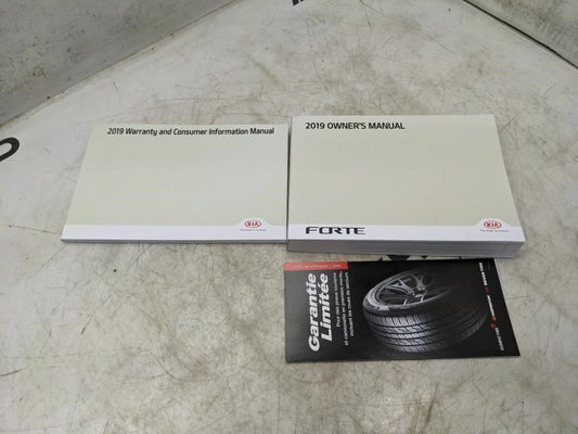 2019 Kia Forte Owners Manual Set DLS4-EU8OB OEM - Alshned Auto Parts