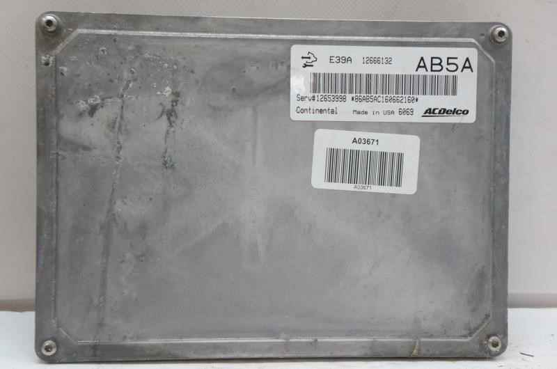 2016 Buick Regal 2.0L Engine Computer Control Module ECU ECM 12666132 OEM - Alshned Auto Parts