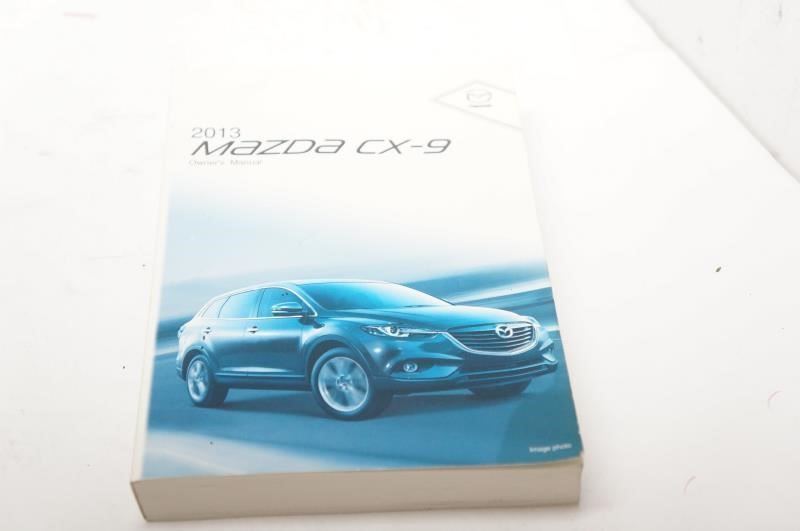 2013 Mazda CX-9 Owner's Manual Guide Book Set with Case - Alshned Auto Parts
