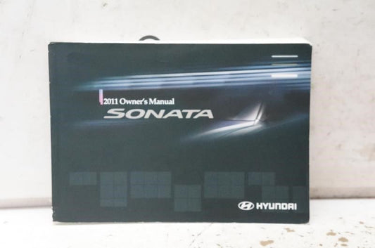 2011 Hyundai Sonata Owner's Guide Book Case AS30-EU02B OEM - Alshned Auto Parts