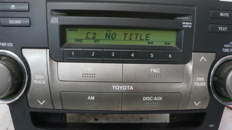 *READ 2008-2010 Toyota Highlander AM FM CD MP3 Radio Receiver 86120-48E40-C0 OEM - Alshned Auto Parts