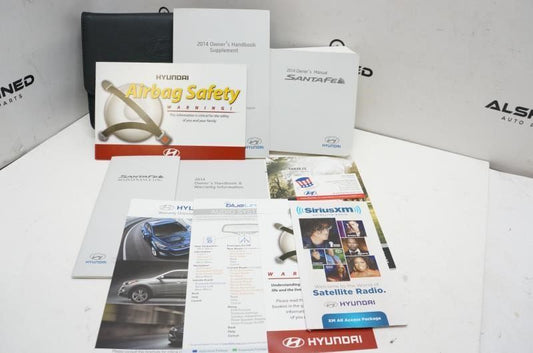 2014 Hyundai SantaFe Owner's Manual Supplement with Case - Alshned Auto Parts