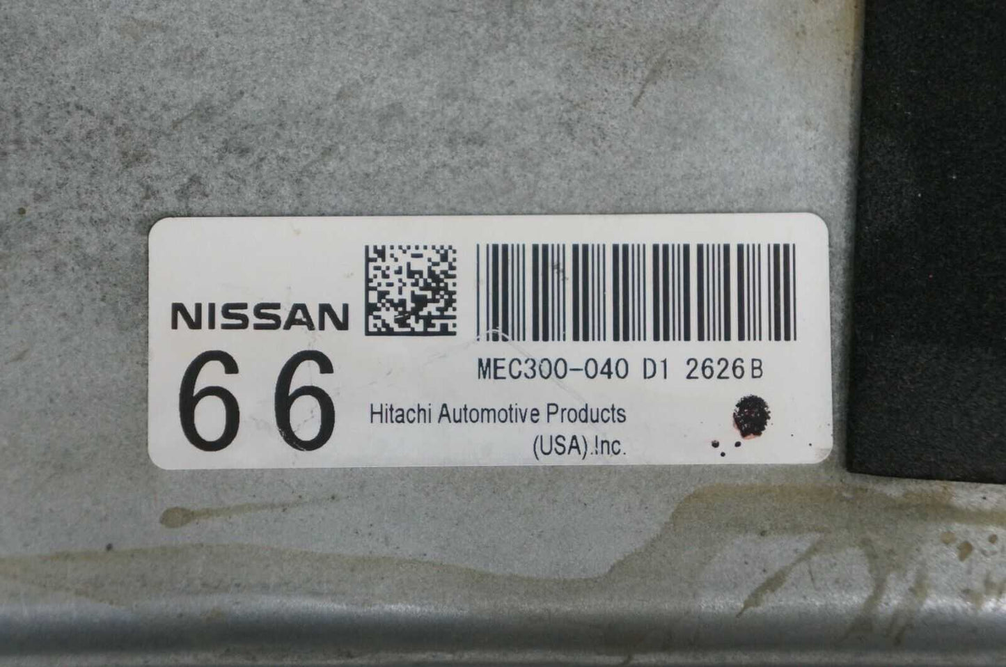 2011-2014 Nissan Altima Engine Control Computer Module ECM ECU MEC300-040 D1 OEM Alshned Auto Parts