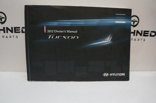 2012 Hyundai Tucson Owner's Manual Book Set with Case - Alshned Auto Parts