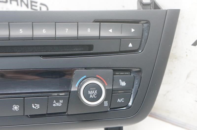 2015 BMW 328i GT AC Heater Climate Radio Control Panel 64-11-9-287-341 OEM - Alshned Auto Parts