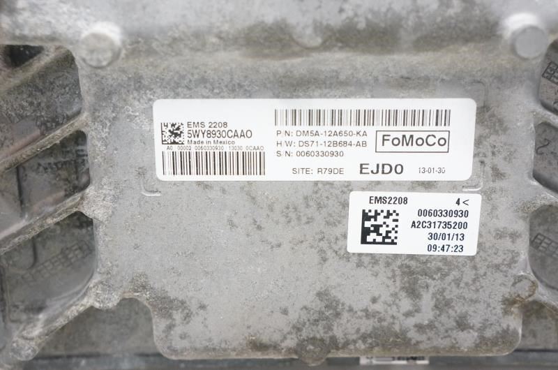 2013 Ford C-MAX  Engine Computer Control Module ECU ECM 04602780AA OEM - Alshned Auto Parts