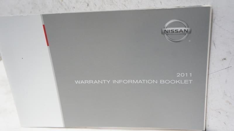 2011 Nissan Maxima Owner's Manual Book Set with Case - Alshned Auto Parts