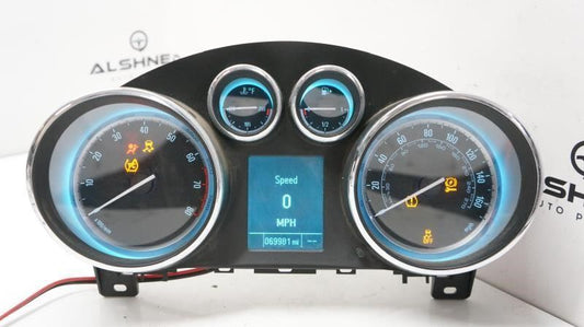 2014-2015 Buick Verano Speedometer Gauge Instrument Cluster 69k 22993180 OEM - Alshned Auto Parts