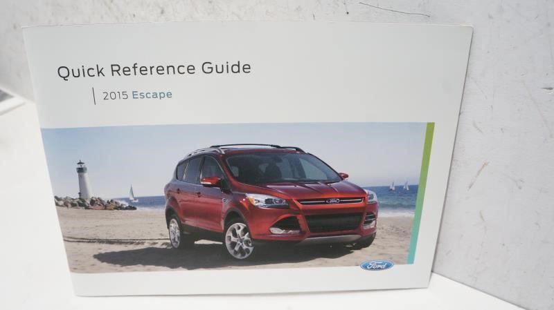 2015 Ford Escape Owner's Manual Book Set with Case - Alshned Auto Parts