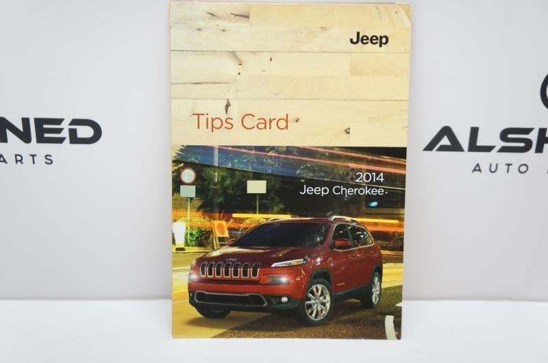 2014 Jeep Cherokee User Guide Book Set with Case - Alshned Auto Parts