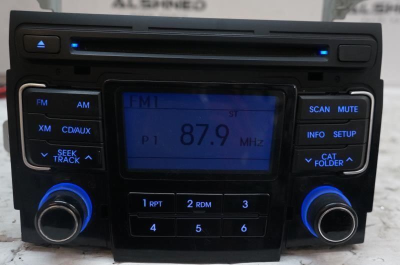 *READ* 2011 Hyundai Sonata AM FM CD MP3 Radio Receiver 96180-3Q000 OEM - Alshned Auto Parts