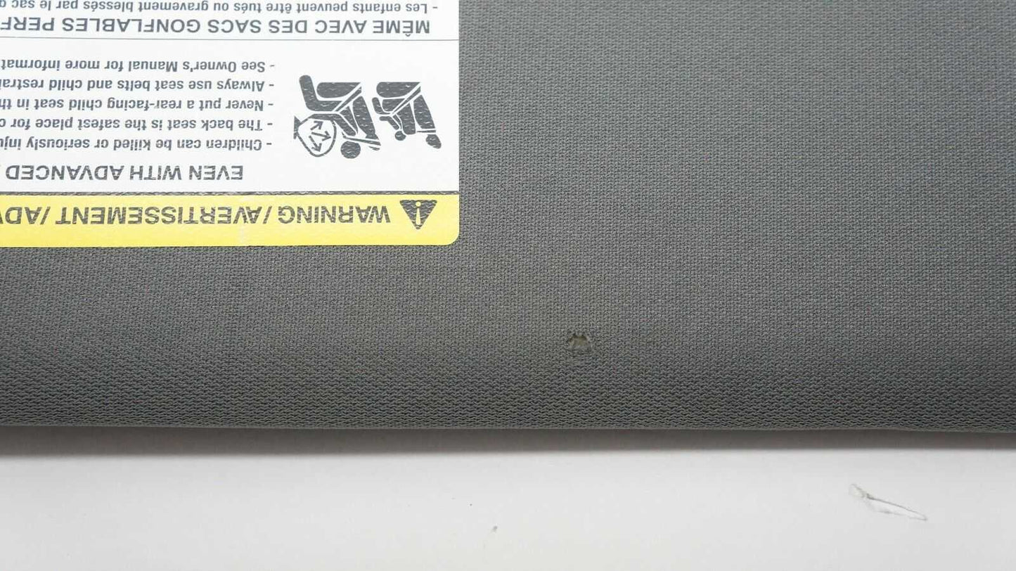 11-14 Ford F-150 Passenger Right Side Sun Visor (Gray) OEM CL3Z-1504104-AA Alshned Auto Parts