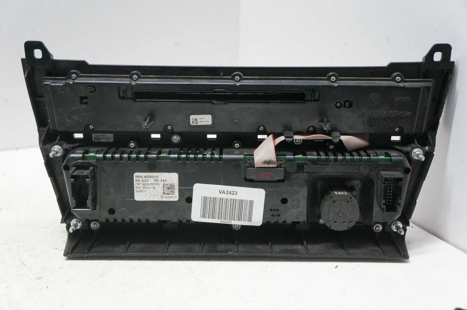 *READ* 11-16 BMW 535i A/C Temperature Climate Control Radio Unit OEM 9233635-01 - Alshned Auto Parts