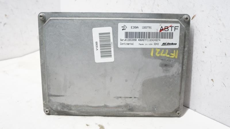 2014 Buick Verano 3.8L Engine Computer Control Module ECU ECM 12657781 OEM - Alshned Auto Parts