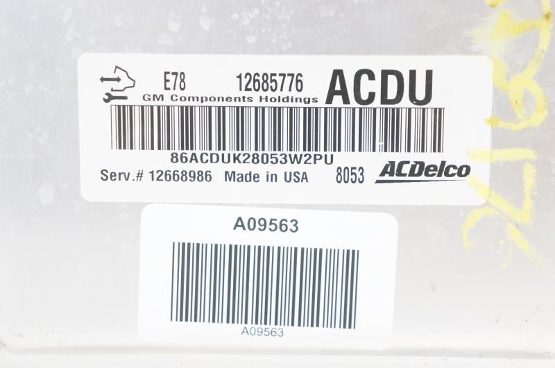 17-18 Chevrolet Trax Engine Computer Control Module ECU ECM 12685776 OEM - Alshned Auto Parts