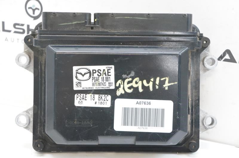 17-18 Mazda 3 Engine Computer Control Module ECU ECM PSAE18881 OEM - Alshned Auto Parts