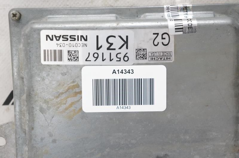 2014 Nissan Pathfinder Engine Computer Control Module ECU ECM 23703-3JA0A - Alshned Auto Parts