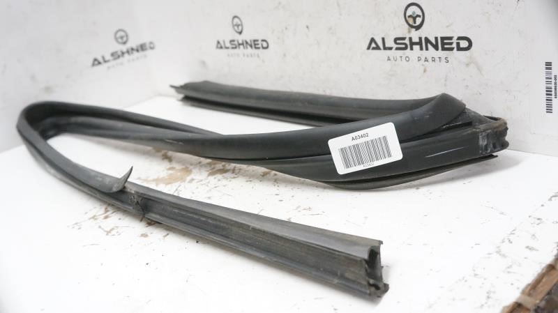 2019 Ford F150 Passenger RH Rear Door Run Channel Weatherstrip FL34-1625766 OEM - Alshned Auto Parts