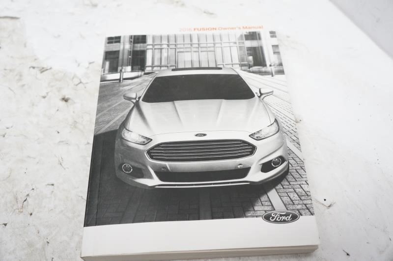 2016 Ford Fusion Owner's Manual Warranty Guide with Case - Alshned Auto Parts