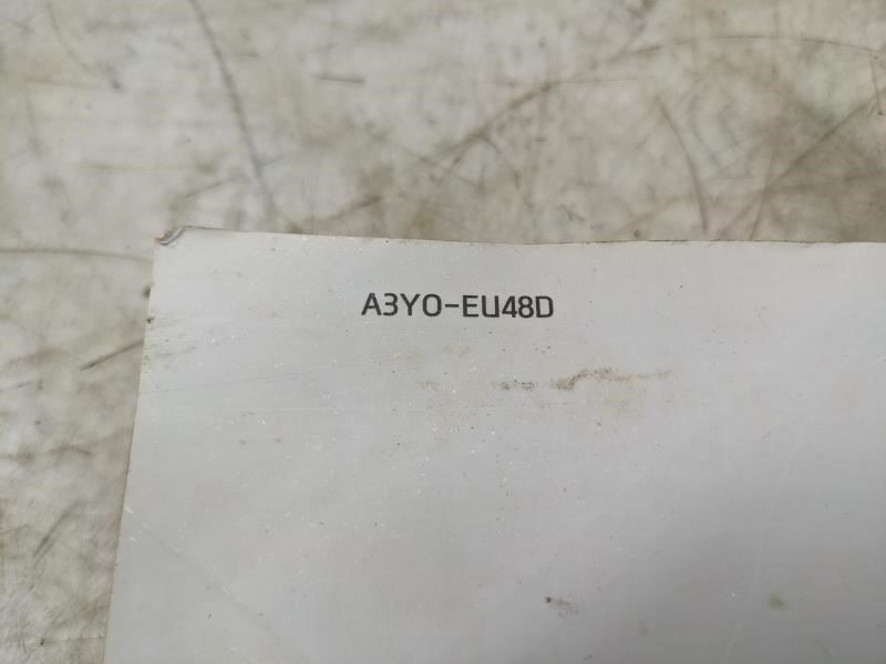 2015 Hyundai Elantra Owners Manual Only A3Y0-EU48D OEM - Alshned Auto Parts