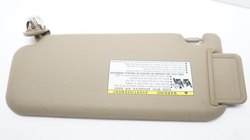 *READ* 10-14 Toyota Rav4 Passenger Right Side Sun Visor (BEI) OEM 74310-42452-E1 - Alshned Auto Parts