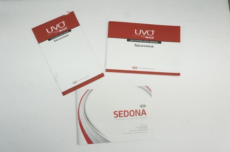 2015 Kia Sedona  Owner's Manual Book Features s Functions Guide - Alshned Auto Parts