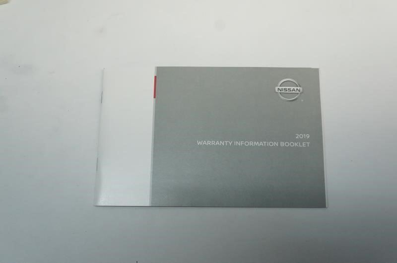 2019 NISSAN ALTIMA  SEDAN Owner's Manual Book Case Warranty information booklet - Alshned Auto Parts