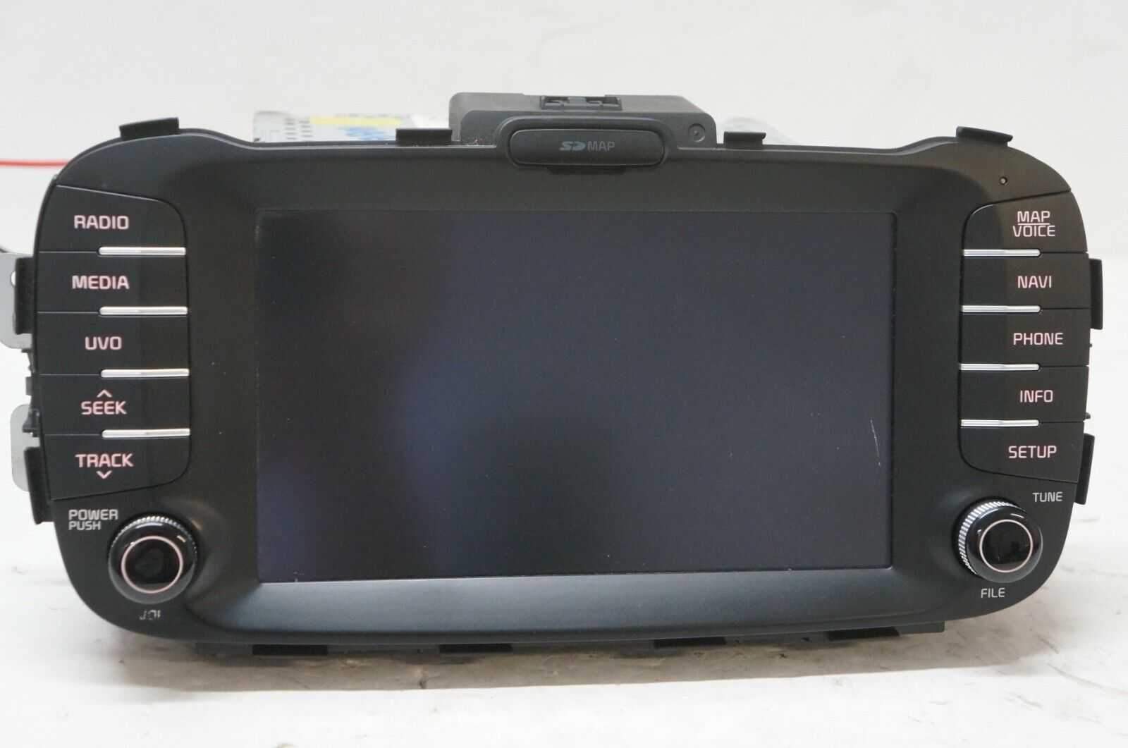 *READ* 14-16 Kia Soul GPS Navigation Radio Receiver w/ SD Map OEM 96560-B2080CA - Alshned Auto Parts