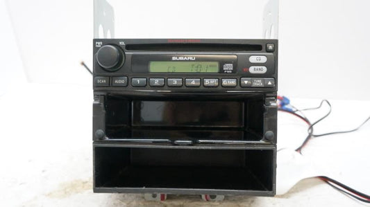 02-04 Subaru Legacy AM/FM CD Radio OEM 86201AE28B ID P125 - Alshned Auto Parts