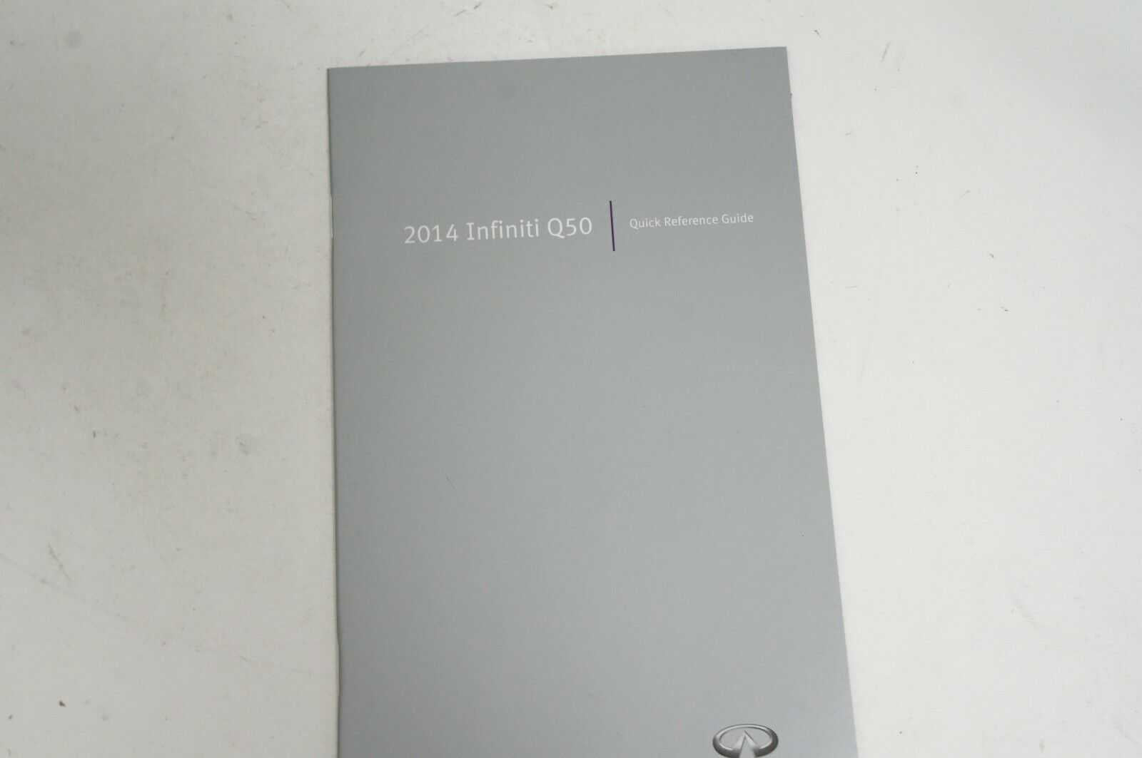 Infinity Q50 2014  Owners Manual Guide BOOK Set WITH CASE - Alshned Auto Parts