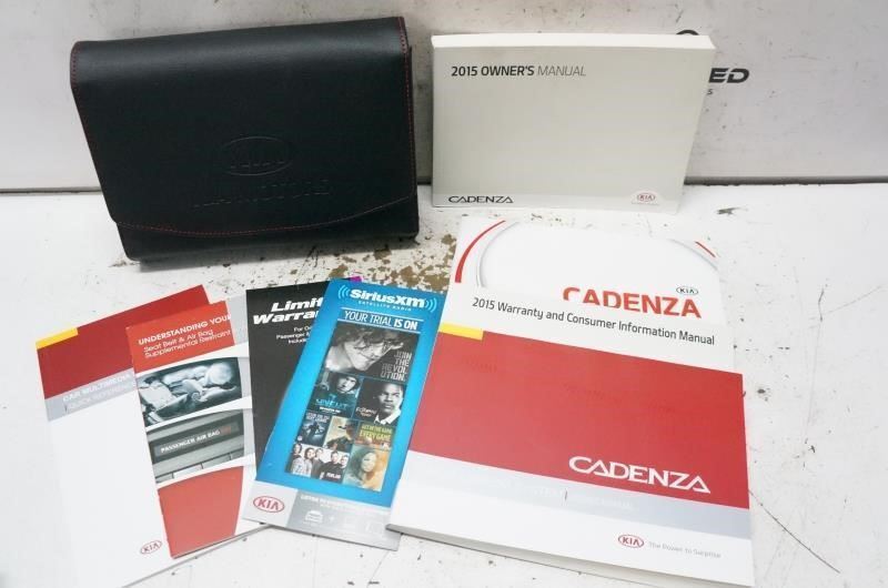 2015 Kia Cadenza Owner's Manual Book Case F3R0-EU47C OEM - Alshned Auto Parts