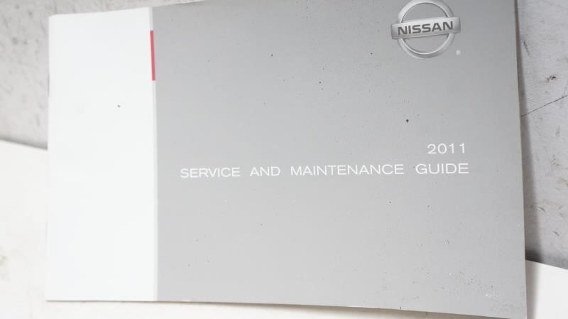 2011 Nissan Maxima Owner's Manual Book Set with Case - Alshned Auto Parts