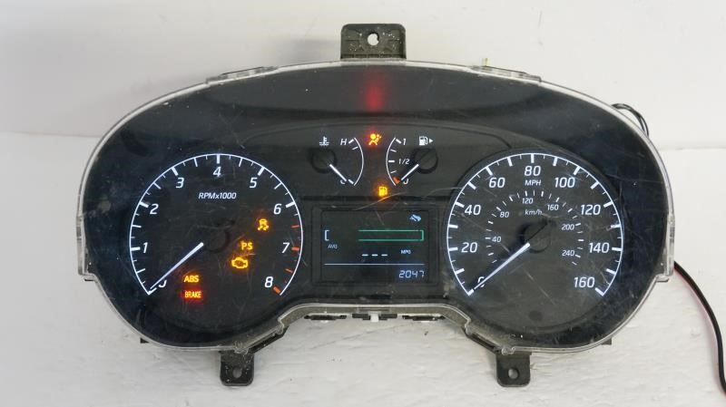 13 Nissan Sentra Speedometer Cluster Mileage Unknown OEM CKMX-AGS - Alshned Auto Parts