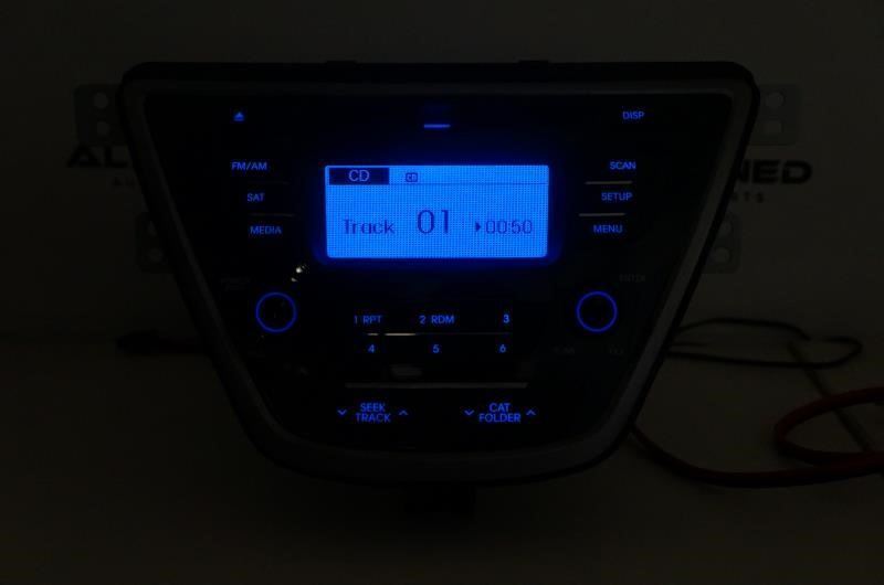 2013 Hyundai Elantra CD MP3 Player Radio Receiver 96170-3X155RA5 OEM - Alshned Auto Parts