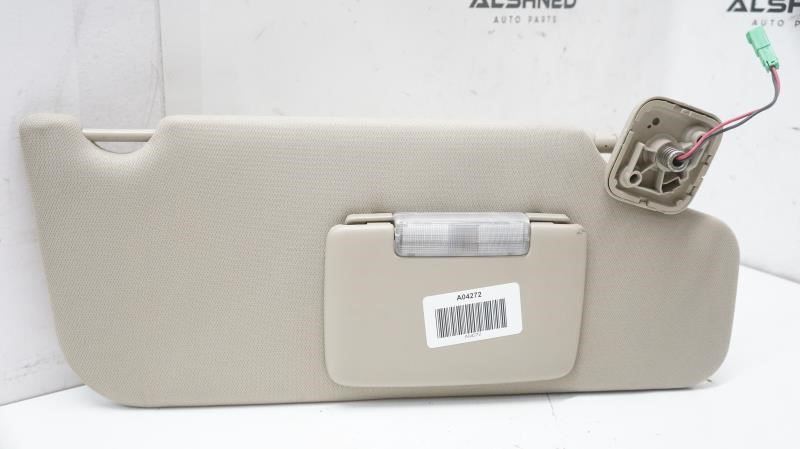 2010-2011 Ford Taurus Passenger Right Sun Visor Beige AG1Z-5404104-BA OEM - Alshned Auto Parts