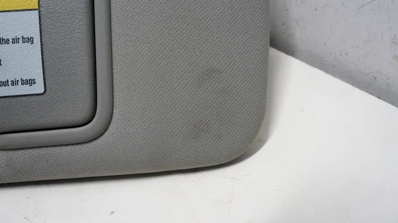 2010-2011 Honda Accord Passenger Right Sun Visor Gray 83230-TA5-A51ZA OEM - Alshned Auto Parts