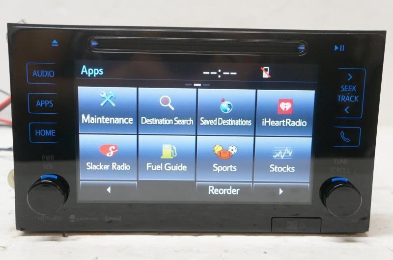 Toyota Tacoma 16-2018 Navigation CD Radio Audio Screen 510365 OEM 86100-04162 - Alshned Auto Parts